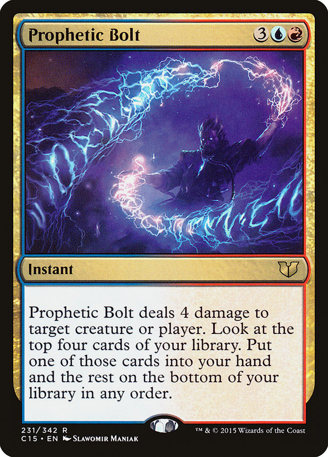 Prophetic Bolt [Commander 2015] | Game Grid - Logan