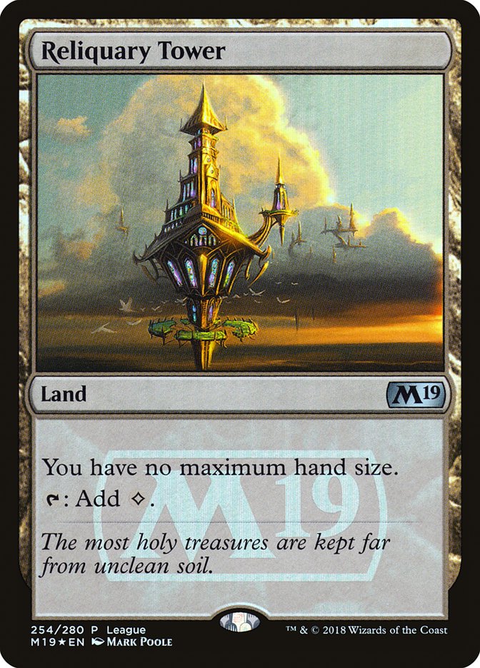 Reliquary Tower (League) [Core Set 2019 Promos] | Game Grid - Logan