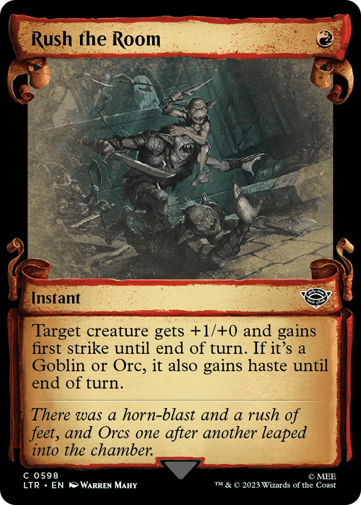 Rush the Room [The Lord of the Rings: Tales of Middle-Earth Showcase Scrolls] | Game Grid - Logan