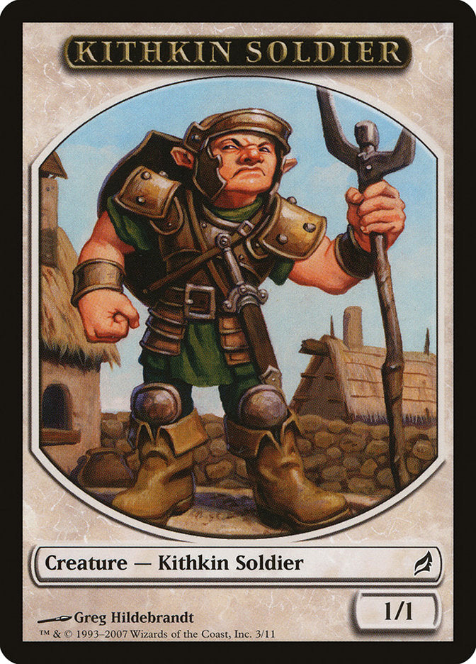 Kithkin Soldier Token [Lorwyn Tokens] | Game Grid - Logan