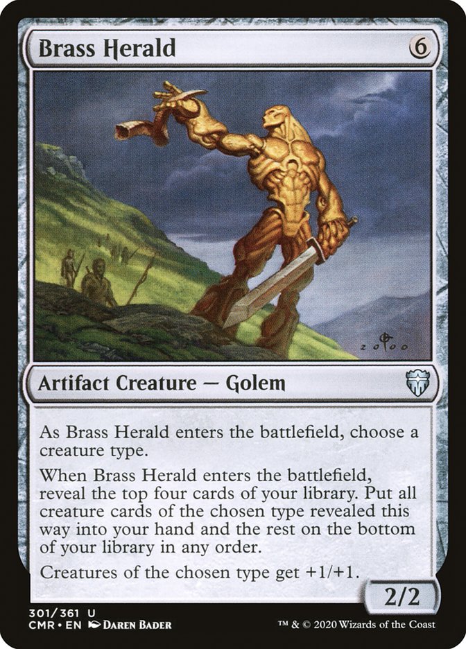 Brass Herald [Commander Legends] | Game Grid - Logan