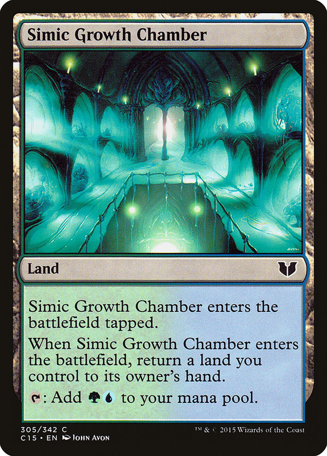 Simic Growth Chamber [Commander 2015] | Game Grid - Logan