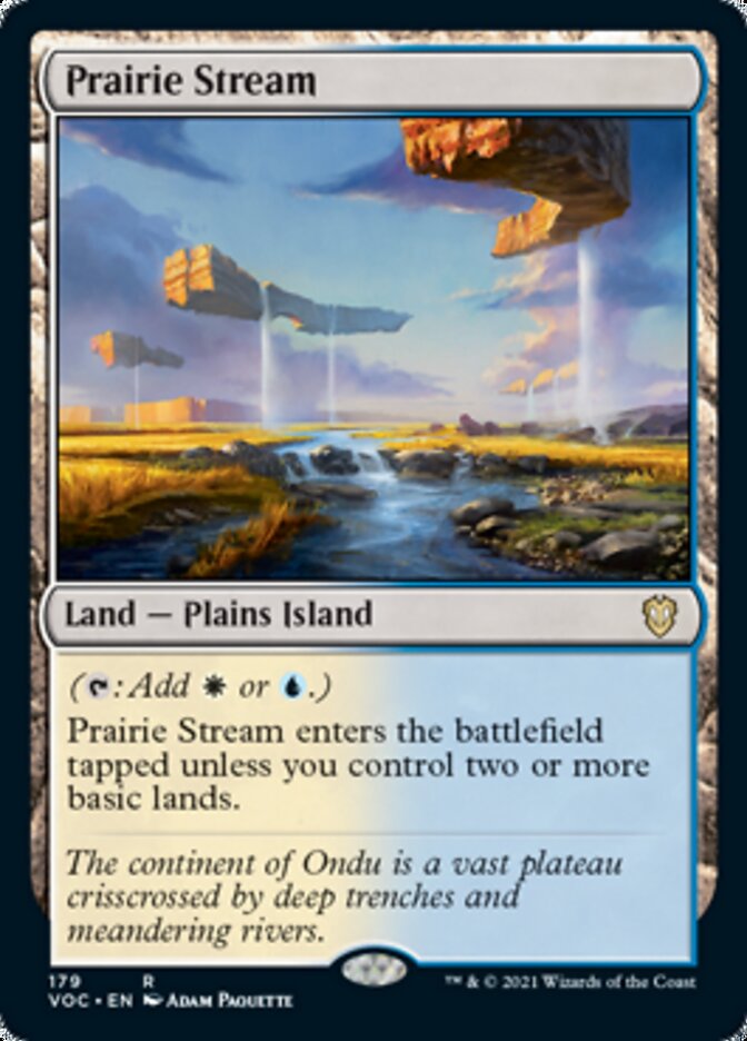 Prairie Stream [Innistrad: Crimson Vow Commander] | Game Grid - Logan