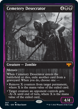 Cemetery Desecrator [Innistrad: Double Feature] | Game Grid - Logan