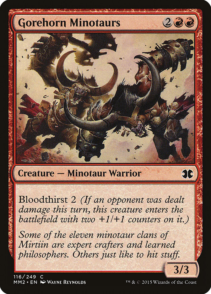 Gorehorn Minotaurs [Modern Masters 2015] | Game Grid - Logan