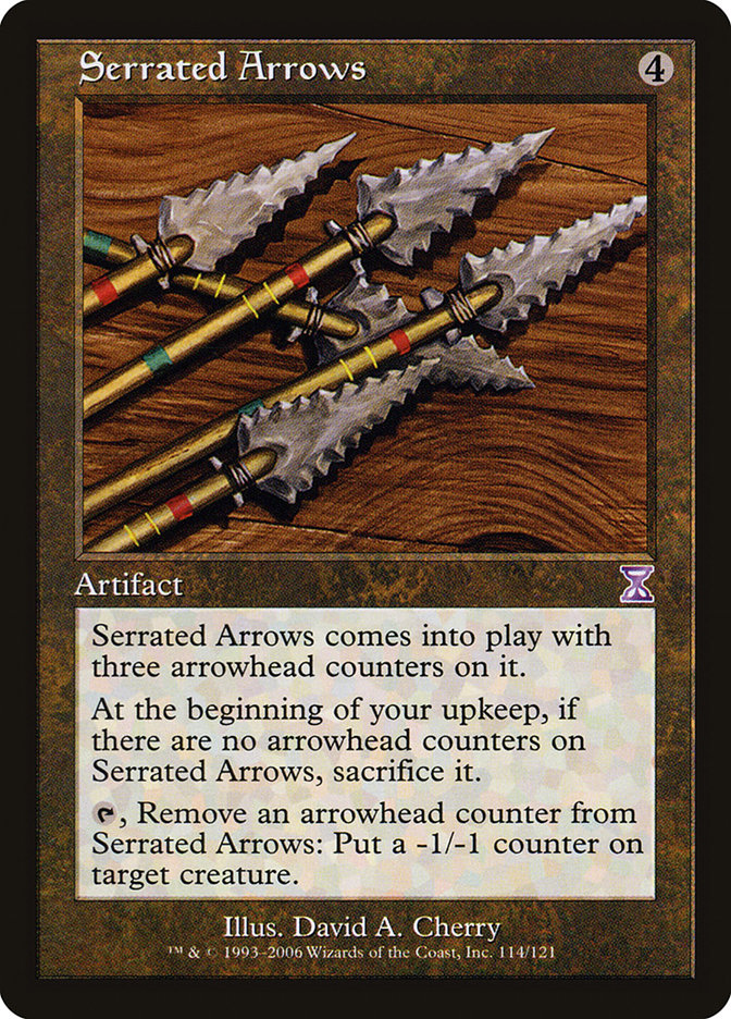 Serrated Arrows [Time Spiral Timeshifted] | Game Grid - Logan