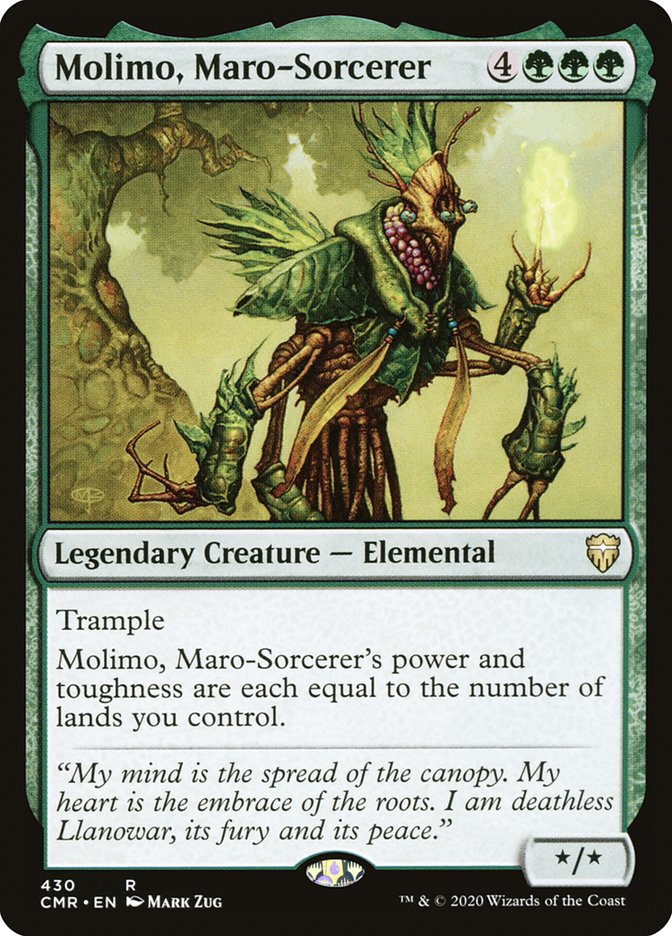 Molimo, Maro-Sorcerer [Commander Legends] | Game Grid - Logan