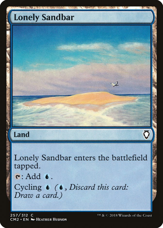 Lonely Sandbar [Commander Anthology Volume II] | Game Grid - Logan