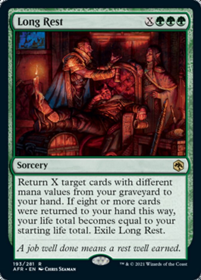 Long Rest [Dungeons & Dragons: Adventures in the Forgotten Realms] | Game Grid - Logan