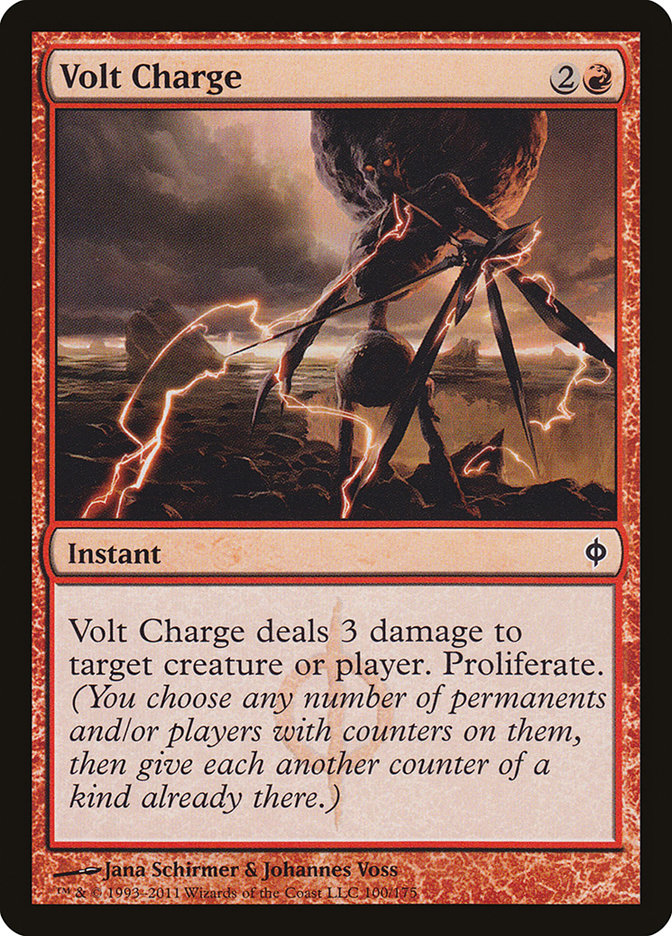 Volt Charge [New Phyrexia] | Game Grid - Logan