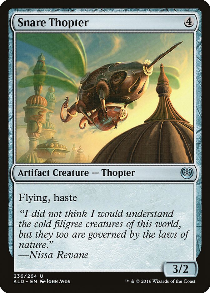 Snare Thopter [Kaladesh] | Game Grid - Logan