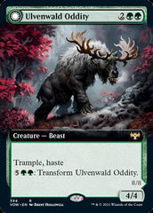 Ulvenwald Oddity // Ulvenwald Behemoth (Extended Art) [Innistrad: Crimson Vow] | Game Grid - Logan