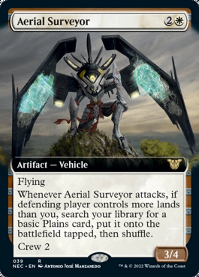 Aerial Surveyor (Extended Art) [Kamigawa: Neon Dynasty Commander] | Game Grid - Logan