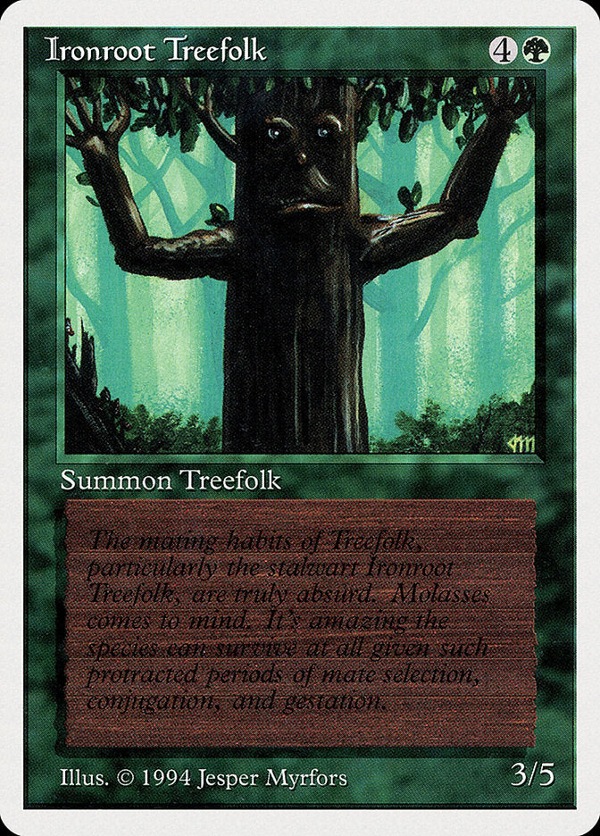Ironroot Treefolk [Summer Magic / Edgar] | Game Grid - Logan
