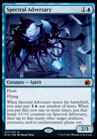 Spectral Adversary (Promo Pack) [Innistrad: Midnight Hunt Promos] | Game Grid - Logan