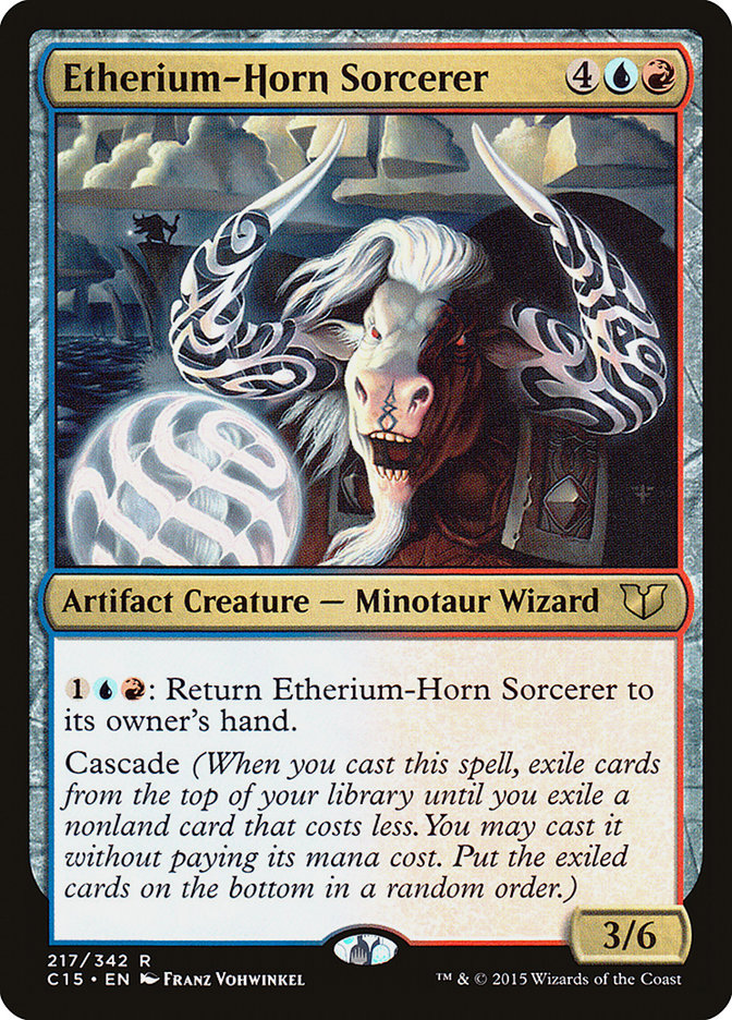 Etherium-Horn Sorcerer [Commander 2015] | Game Grid - Logan