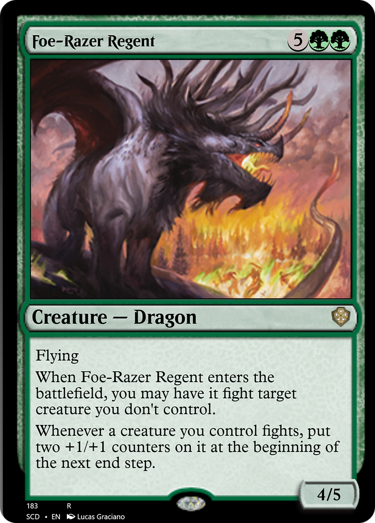 Foe-Razer Regent [Starter Commander Decks] | Game Grid - Logan