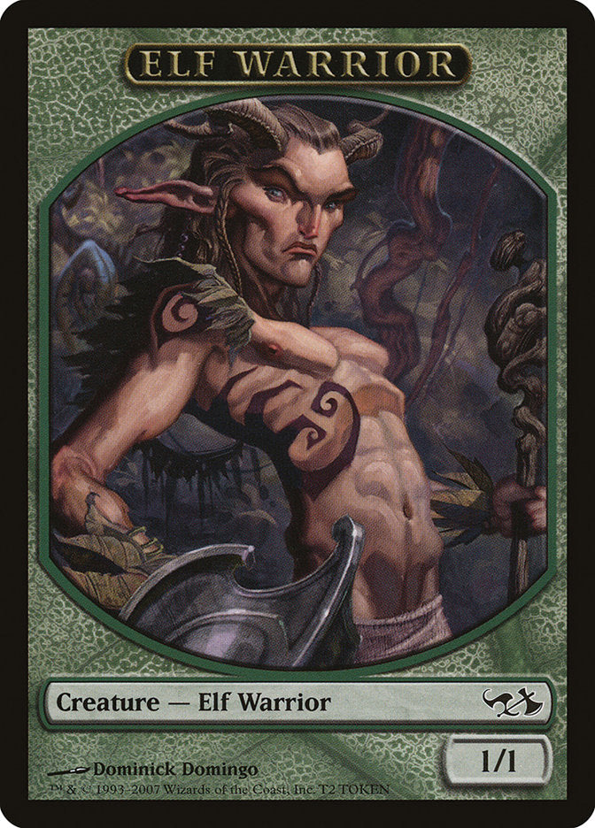 Elf Warrior Token [Duel Decks: Elves vs. Goblins Tokens] | Game Grid - Logan