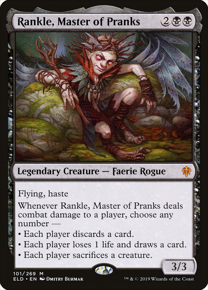 Rankle, Master of Pranks [Throne of Eldraine] | Game Grid - Logan