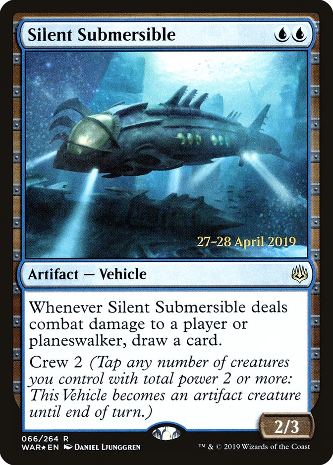 Silent Submersible [War of the Spark Prerelease Promos] | Game Grid - Logan