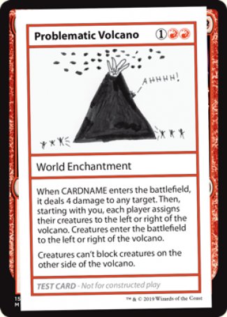 Problematic Volcano (2021 Edition) [Mystery Booster Playtest Cards] | Game Grid - Logan