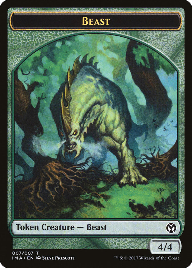 Beast Token [Iconic Masters Tokens] | Game Grid - Logan