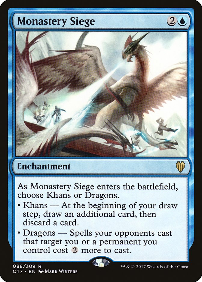 Monastery Siege [Commander 2017] | Game Grid - Logan