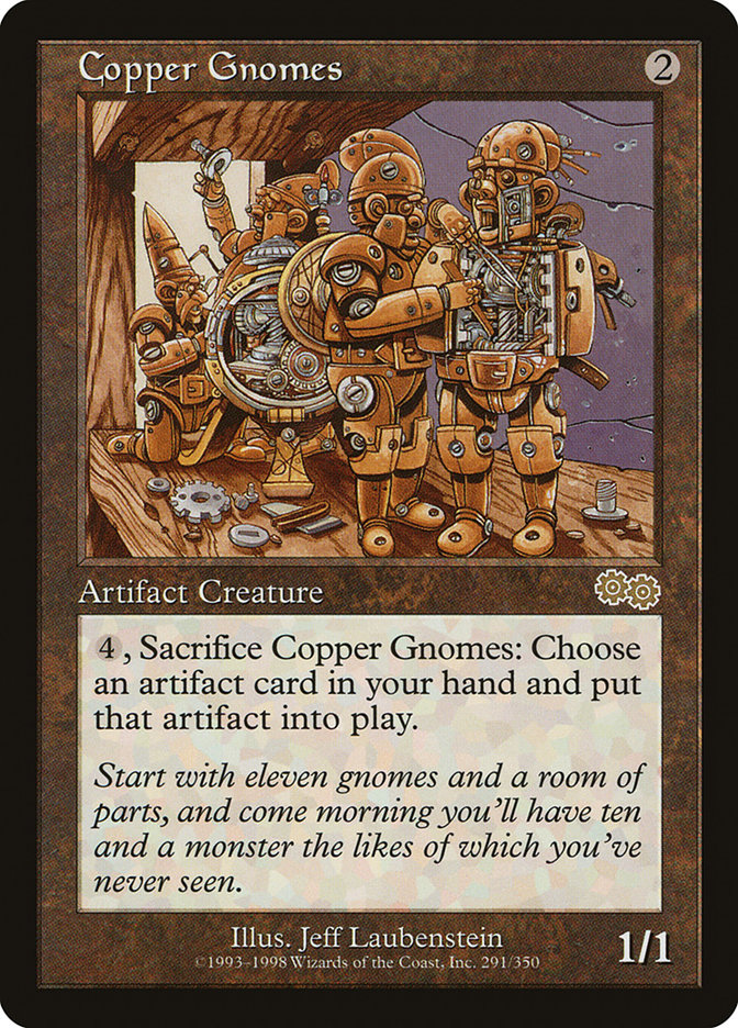 Copper Gnomes [Urza's Saga] | Game Grid - Logan