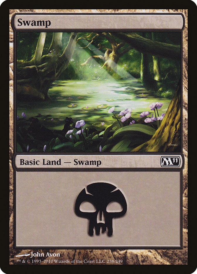 Swamp (238) [Magic 2011] | Game Grid - Logan