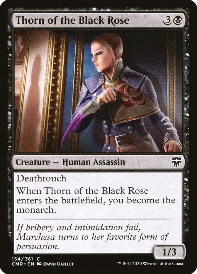 Thorn of the Black Rose [Commander Legends] | Game Grid - Logan