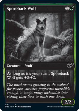 Sporeback Wolf [Innistrad: Double Feature] | Game Grid - Logan