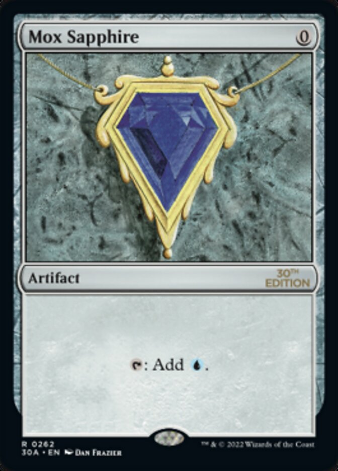 Mox Sapphire [30th Anniversary Edition] | Game Grid - Logan