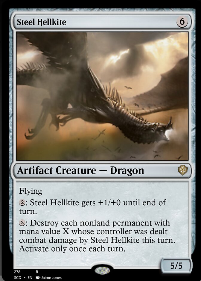 Steel Hellkite [Starter Commander Decks] | Game Grid - Logan