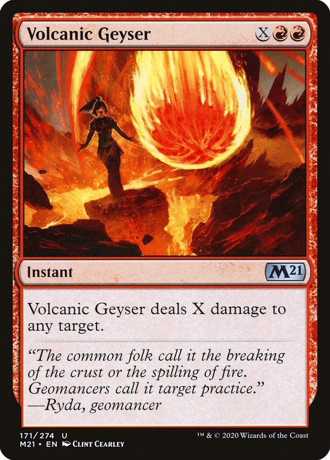 Volcanic Geyser [Core Set 2021] | Game Grid - Logan