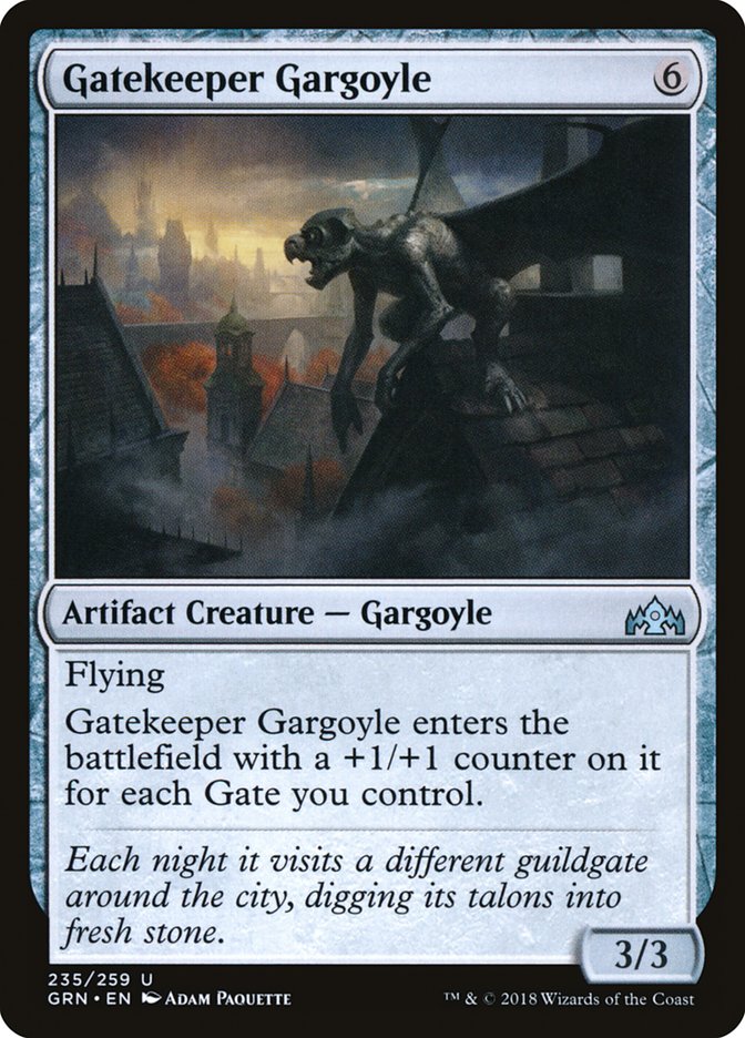 Gatekeeper Gargoyle [Guilds of Ravnica] | Game Grid - Logan