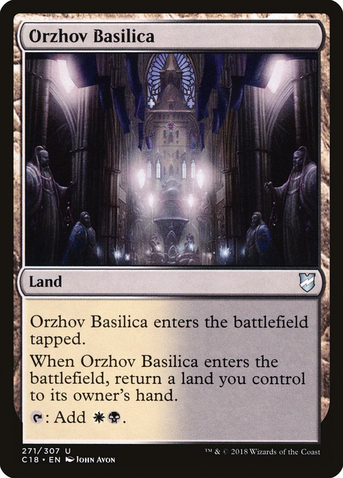 Orzhov Basilica [Commander 2018] | Game Grid - Logan