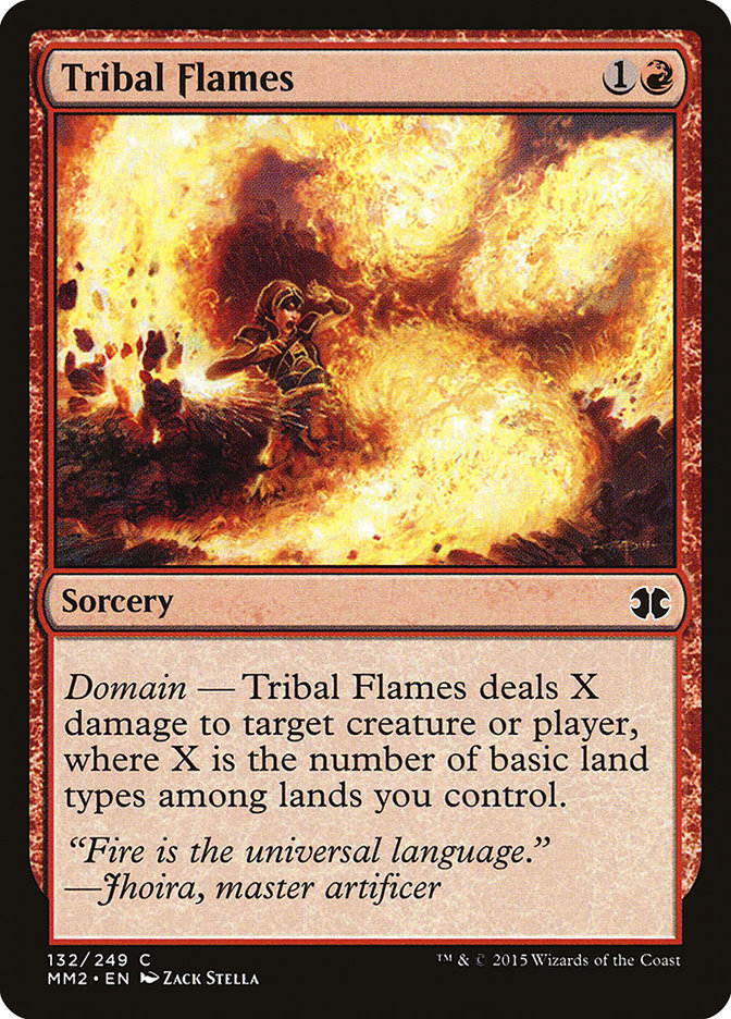 Tribal Flames [Modern Masters 2015] | Game Grid - Logan