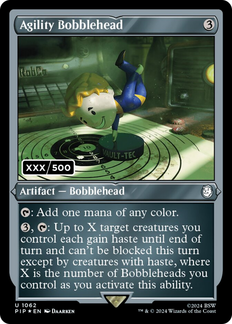 Agility Bobblehead (Serial Numbered) [Fallout] | Game Grid - Logan