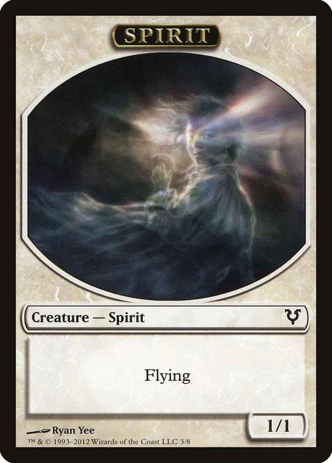 Spirit Token (3/8) [Avacyn Restored Tokens] | Game Grid - Logan