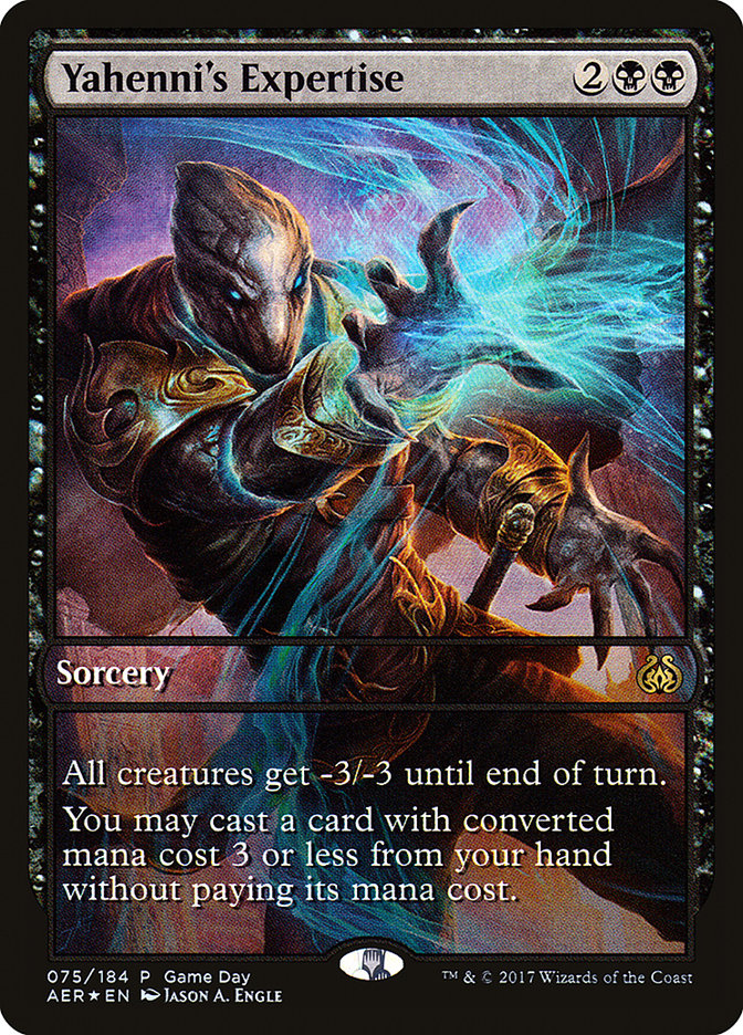 Yahenni's Expertise (Game Day) [Aether Revolt Promos] | Game Grid - Logan