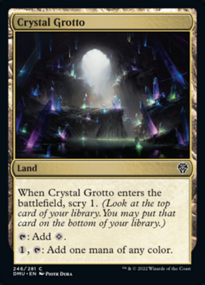 Crystal Grotto [Dominaria United] | Game Grid - Logan