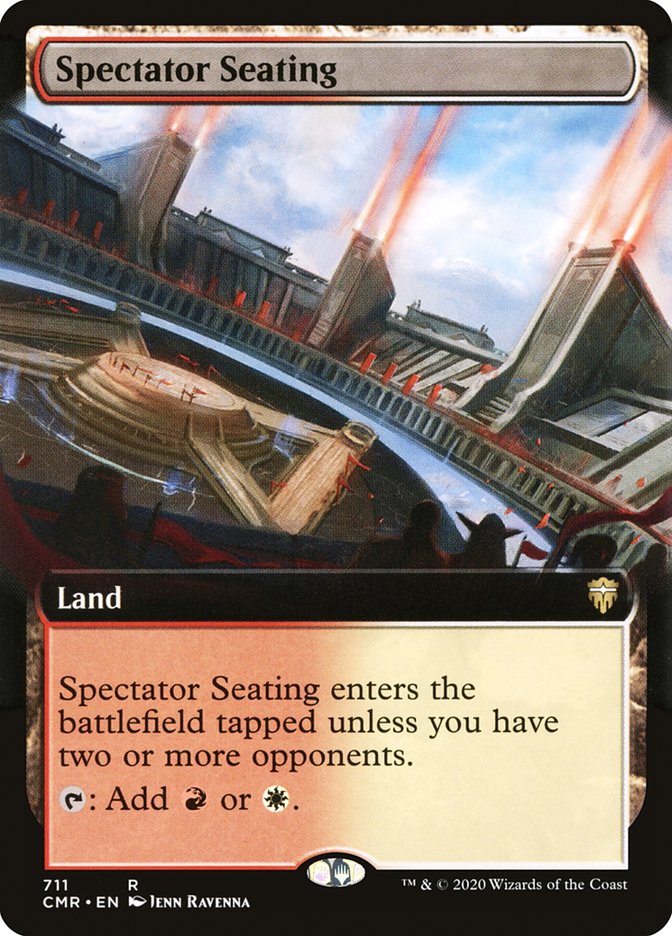 Spectator Seating (Extended Art) [Commander Legends] | Game Grid - Logan