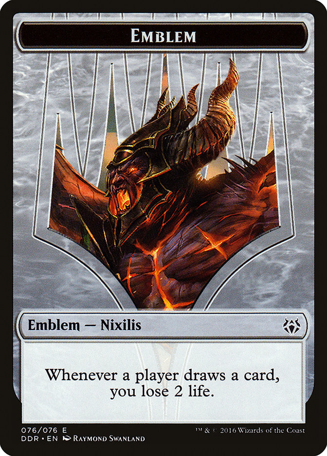 Ob Nixilis Reignited Emblem [Duel Decks: Nissa vs. Ob Nixilis] | Game Grid - Logan