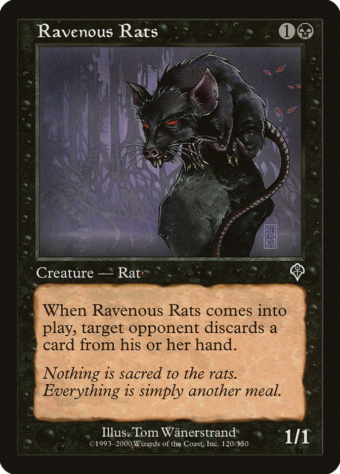 Ravenous Rats [Invasion] | Game Grid - Logan