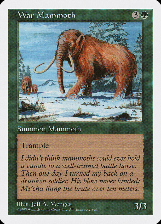 War Mammoth [Fifth Edition] | Game Grid - Logan