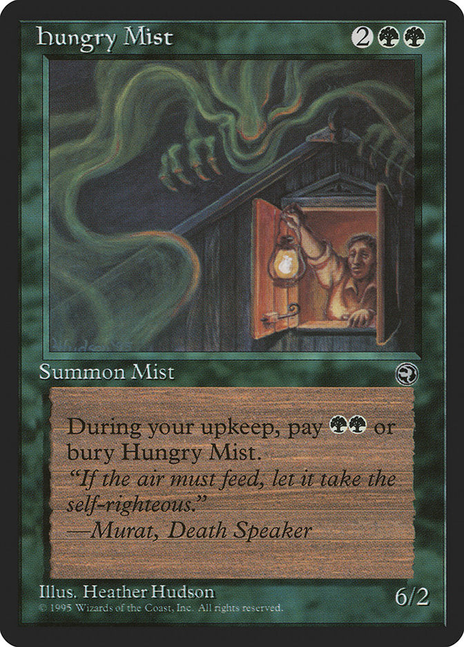 Hungry Mist (Murat Flavor Text) [Homelands] | Game Grid - Logan