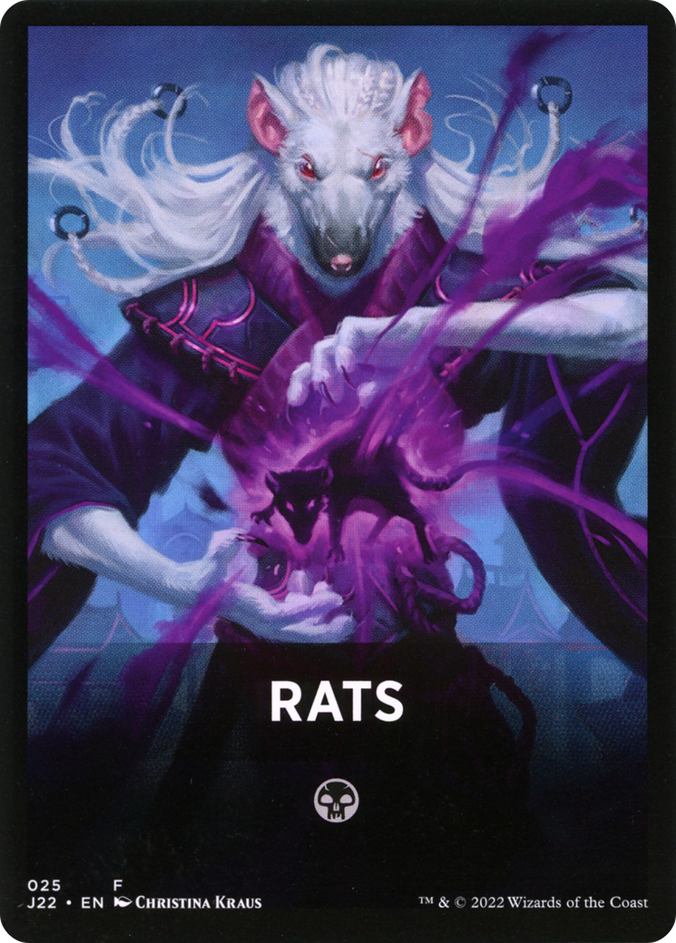 Rats Theme Card [Jumpstart 2022 Front Cards] | Game Grid - Logan