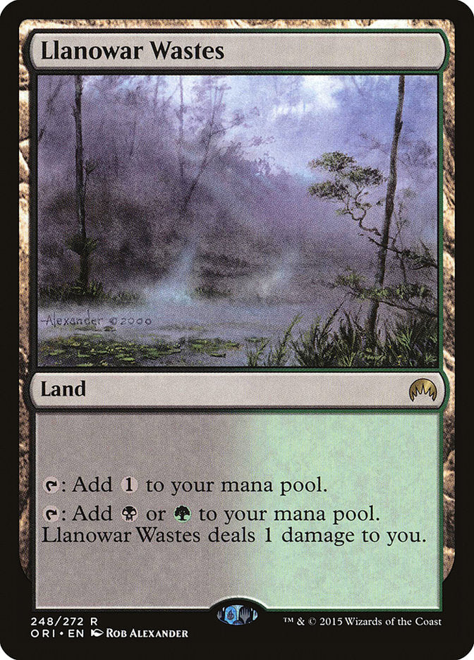 Llanowar Wastes [Magic Origins] | Game Grid - Logan