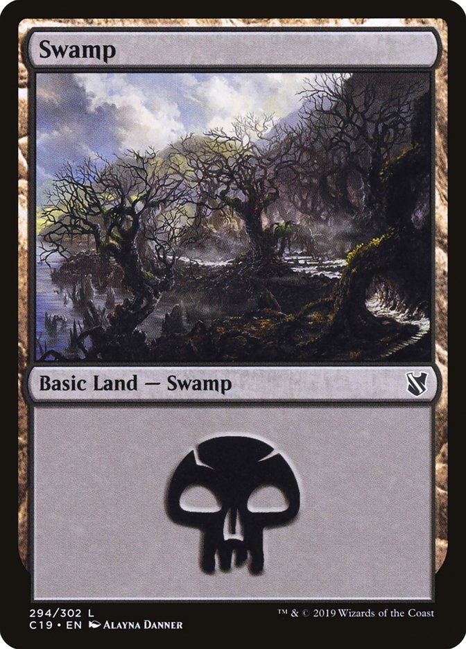 Swamp (294) [Commander 2019] | Game Grid - Logan