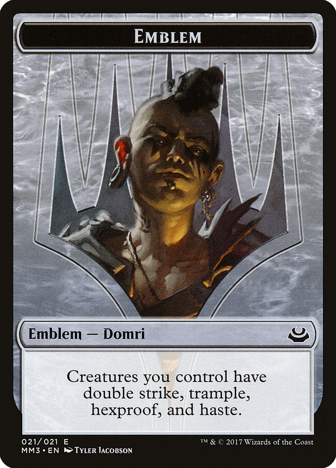 Domri Rade Emblem [Modern Masters 2017 Tokens] | Game Grid - Logan